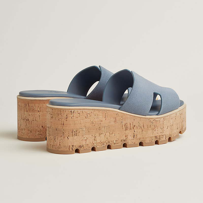 Hermes☆サンダル Eze 30 Bleu Grignon_パリ発 Hermes☆サンダル Eze 30 Bleu Grignon_パリ発 (HERMES/サンダル